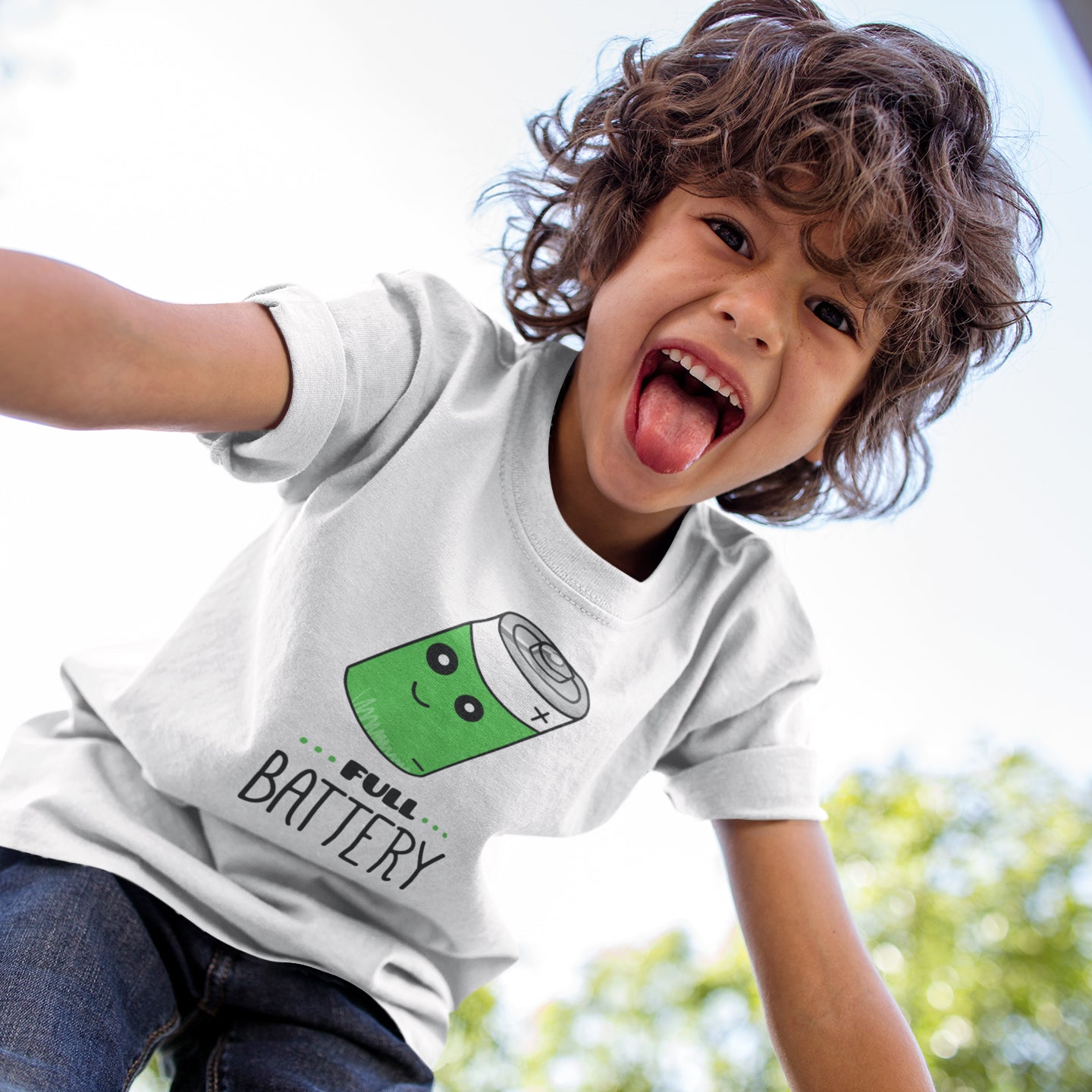Camiseta de Niño Junior Batería Llena