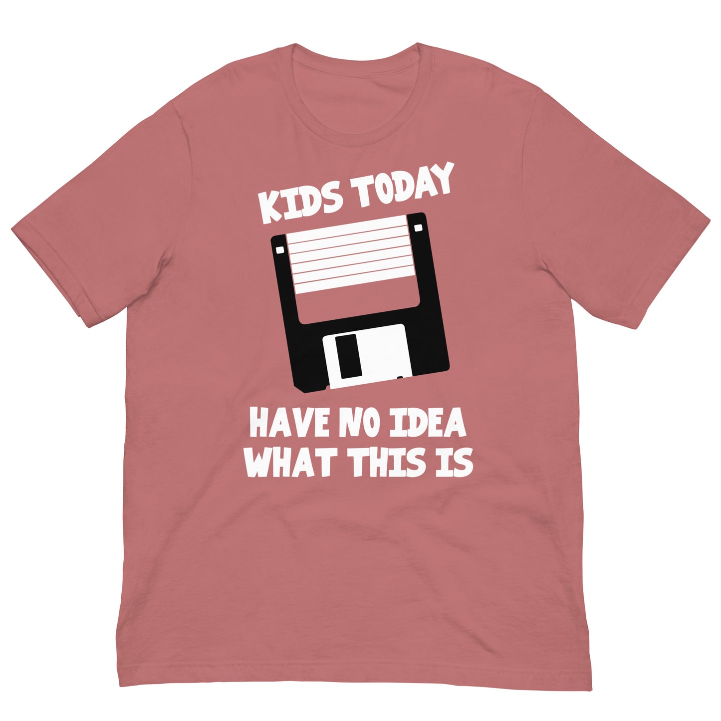 camiseta kids today disquete malva