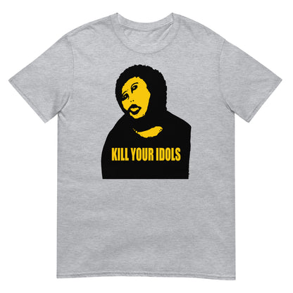camiseta kill your idols ecce homo de borja en color gris
