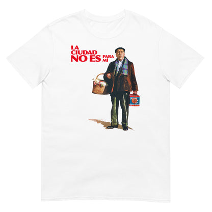 camiseta de la ciudad no es para mi con paco martinez soria en color blanco