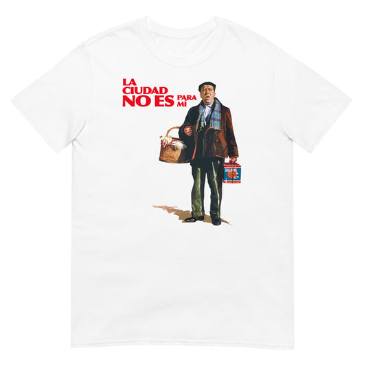 camiseta de la ciudad no es para mi con paco martinez soria en color blanco