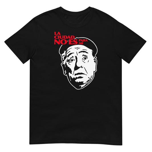 camiseta la ciudad no es para mi paco martinez soria negra