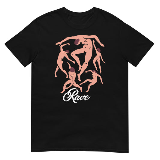 camiseta la danza matisse rave negra