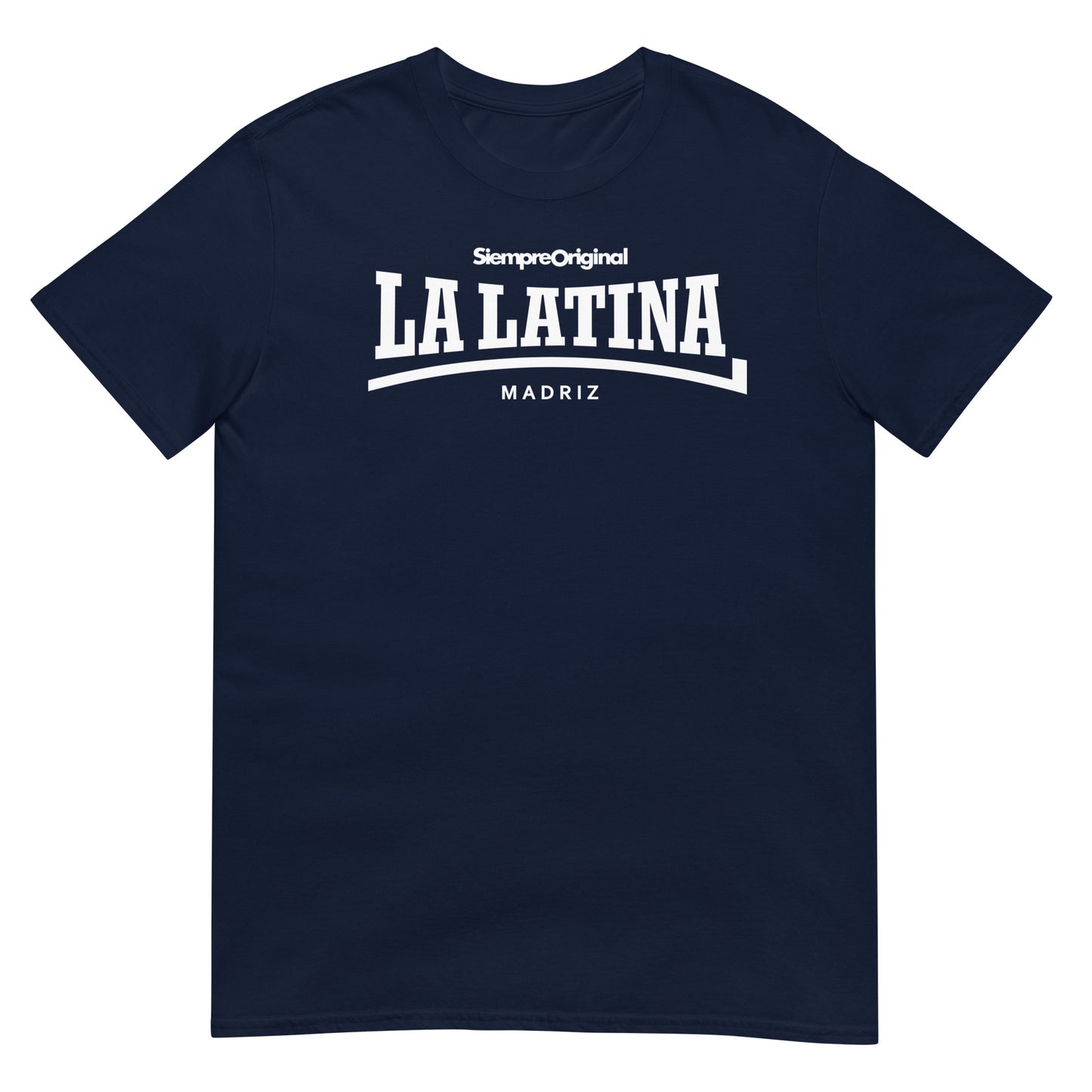 camiseta la latina madrid azul marino