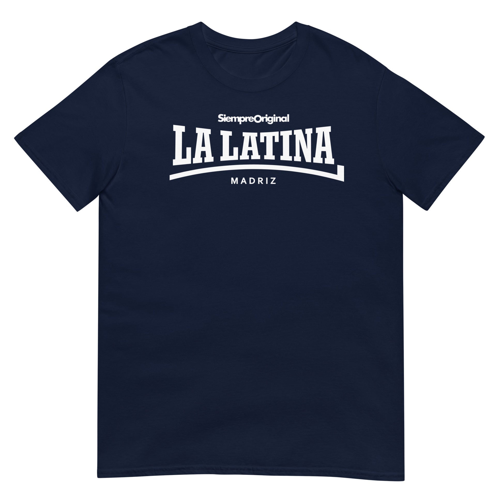 camiseta la latina madrid azul marino