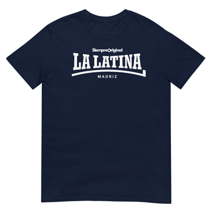camiseta la latina madrid azul marino