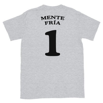 trasera de camiseta los leones de montepinar mente fria gris