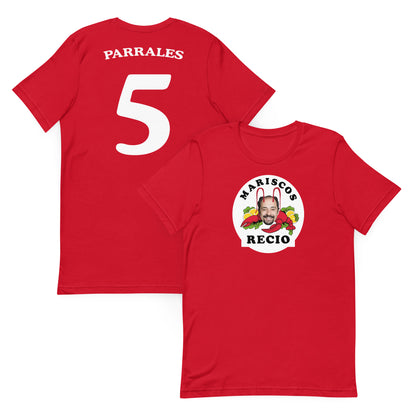 camiseta los leones de montepinar parrales mariscos recio la que se avecina roja