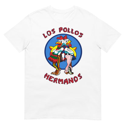 camiseta los pollos hermanos breaking bad en color blanco
