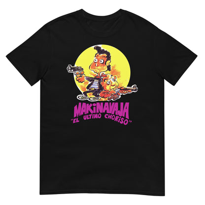 Camiseta negra de Makinavaja El último choriso