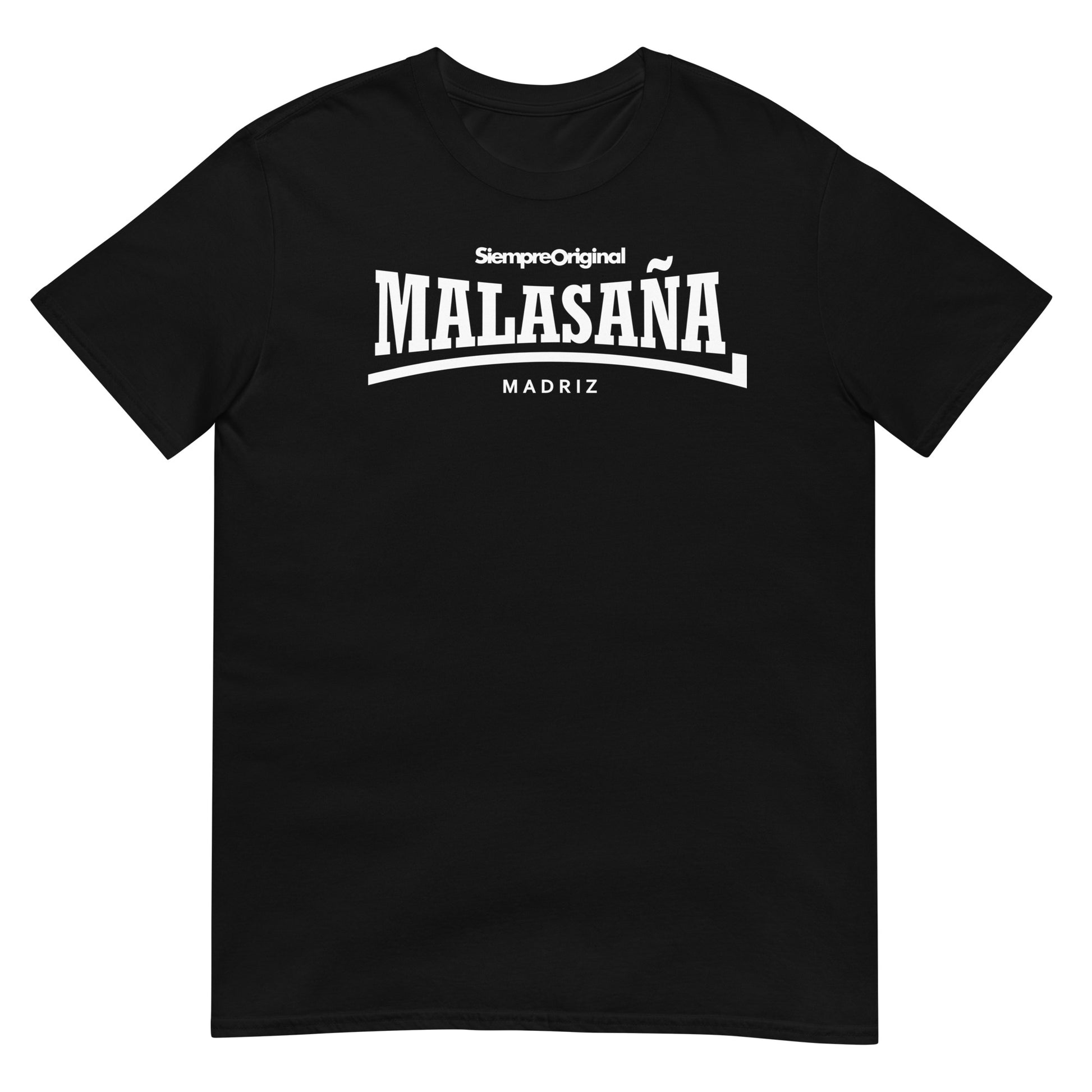 camiseta malasana madrid negra