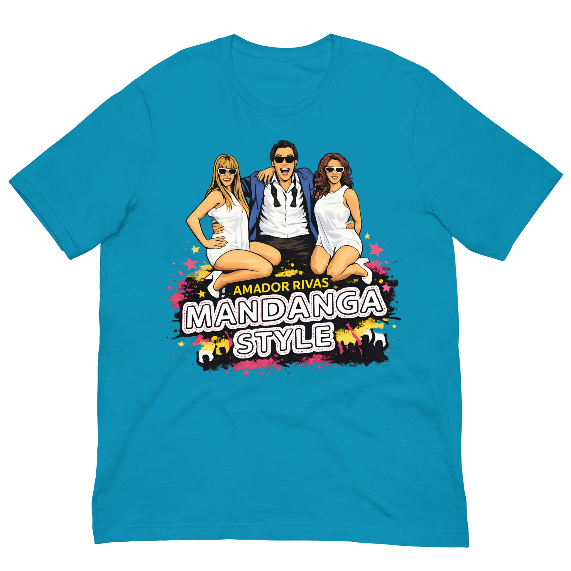 camiseta mandanga style amador la que se avecina azul