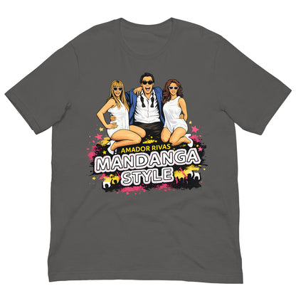 camiseta mandanga style amador la que se avecina gris