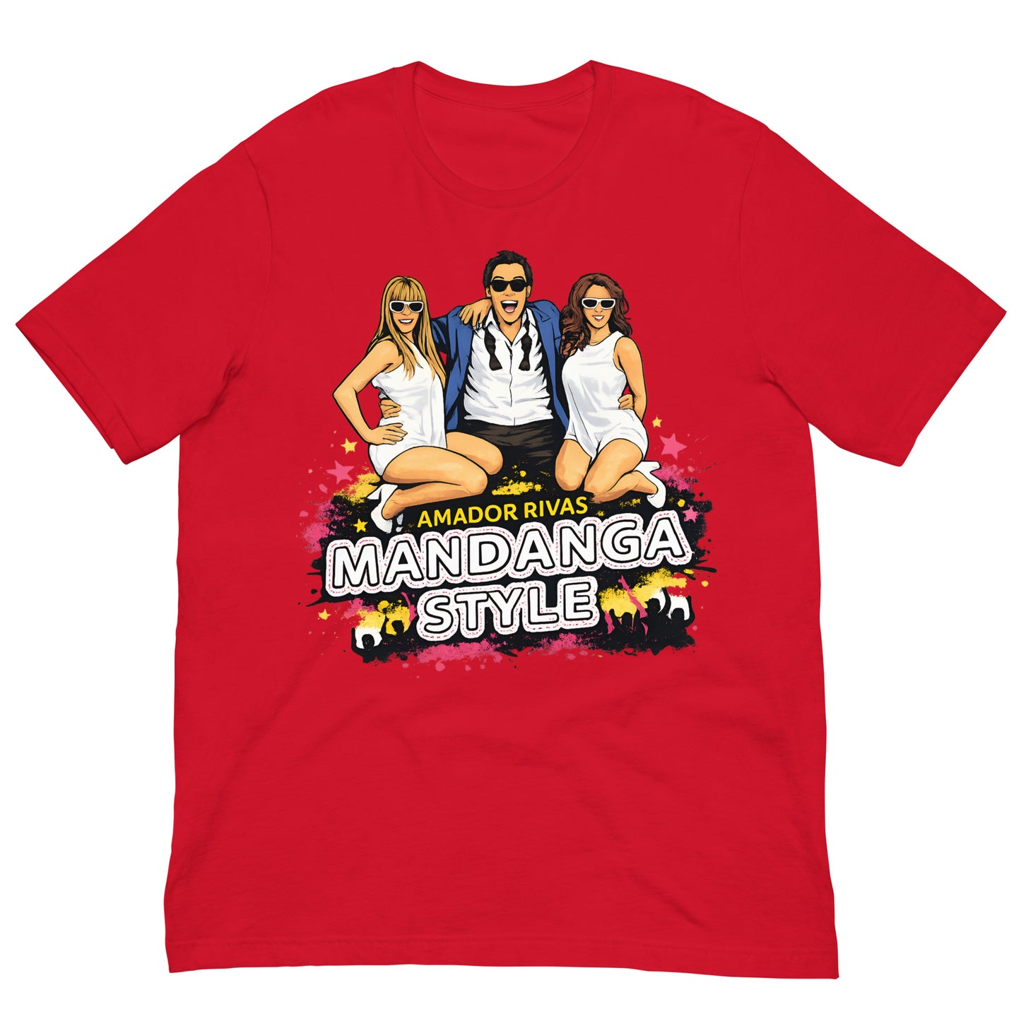 camiseta mandanga style amador la que se avecina roja