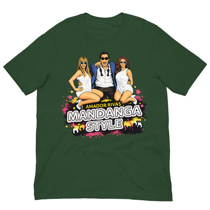 camiseta mandanga style amador la que se avecina verde botella