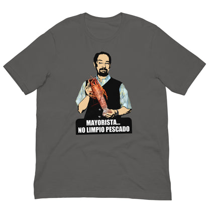 camiseta mayorista no limpio pescado de antonio recio de la que se avecina en color gris