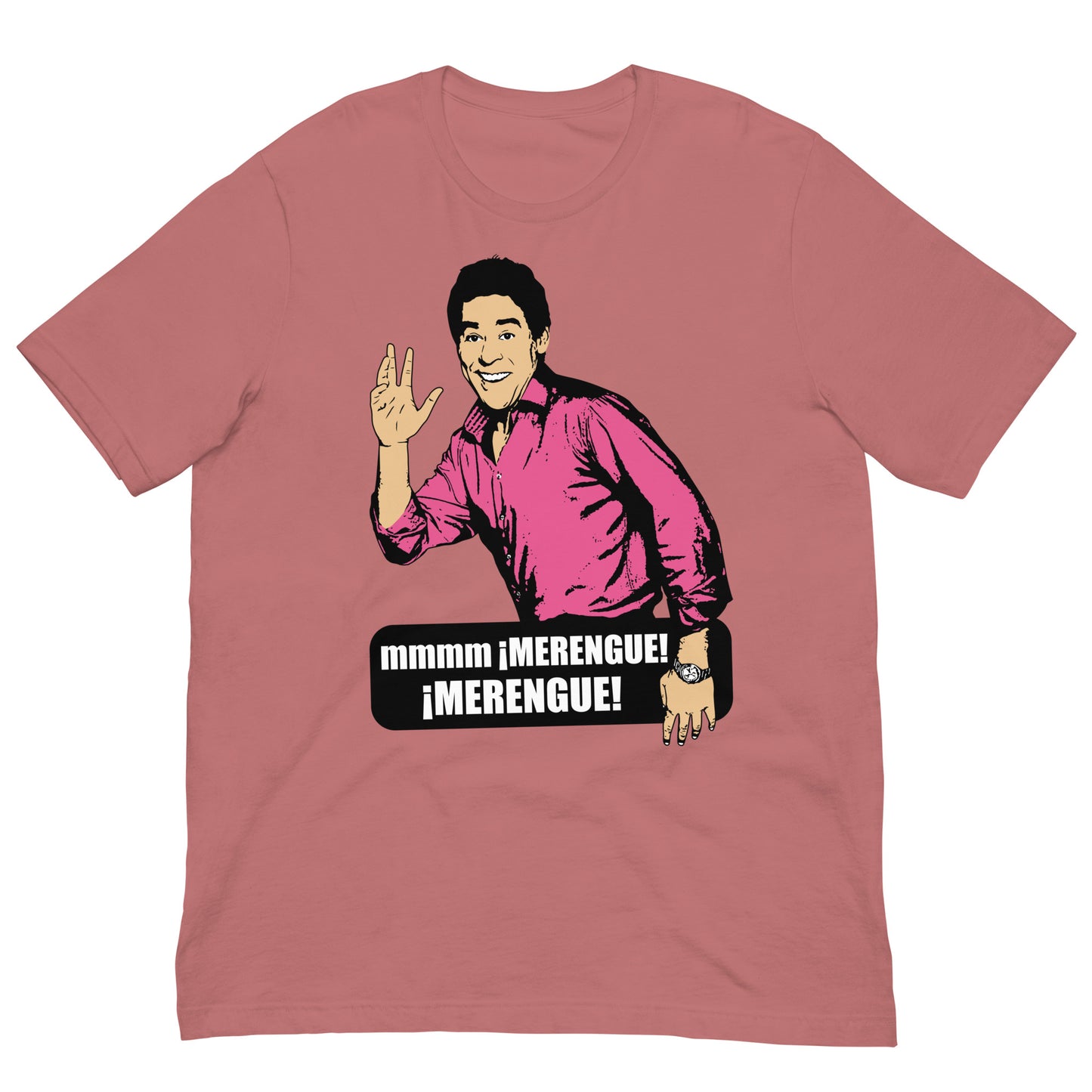 camiseta merengue merengue de amador de la que se avecina en color malva