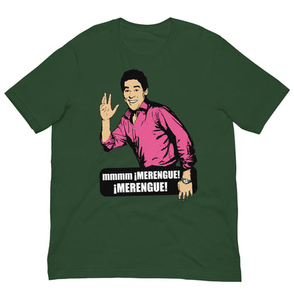 camiseta merengue merengue de amador de la que se avecina en color verde botella
