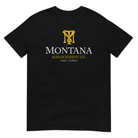 camiseta montana management sarface negra