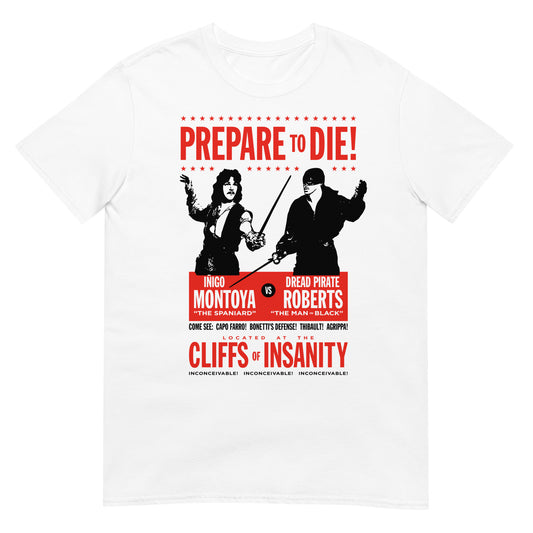camiseta inigo montoya dread pirate roberts la princesa prometida blanca