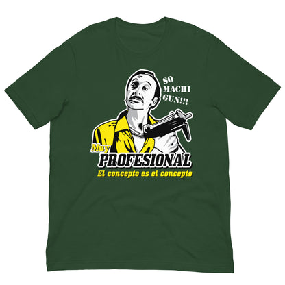 camiseta muy profesional airbag pazos en color verde botella