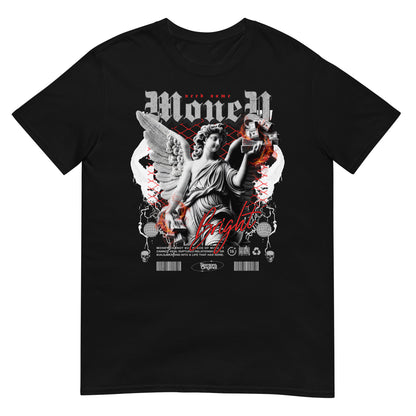 camiseta need some money angel siempre original urban en color negro