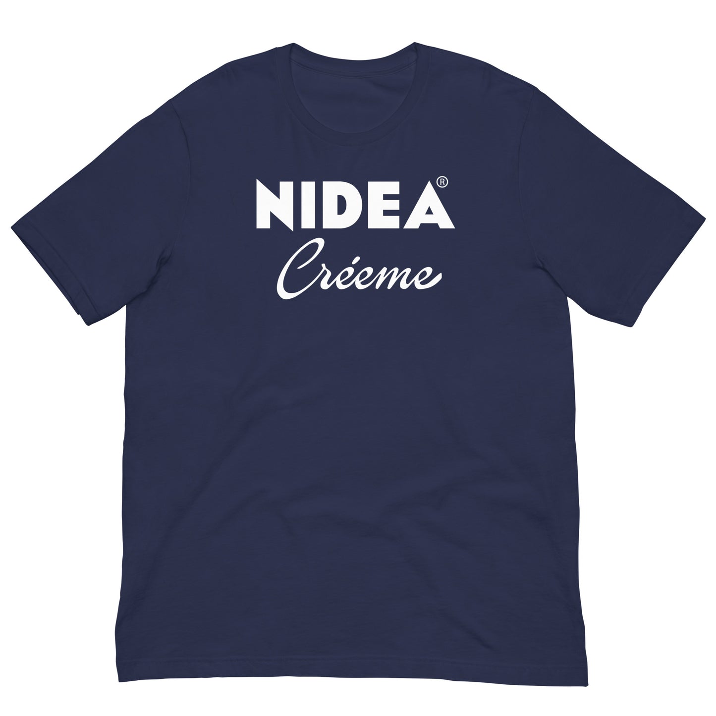 camiseta nidea creeme nivea azul marino