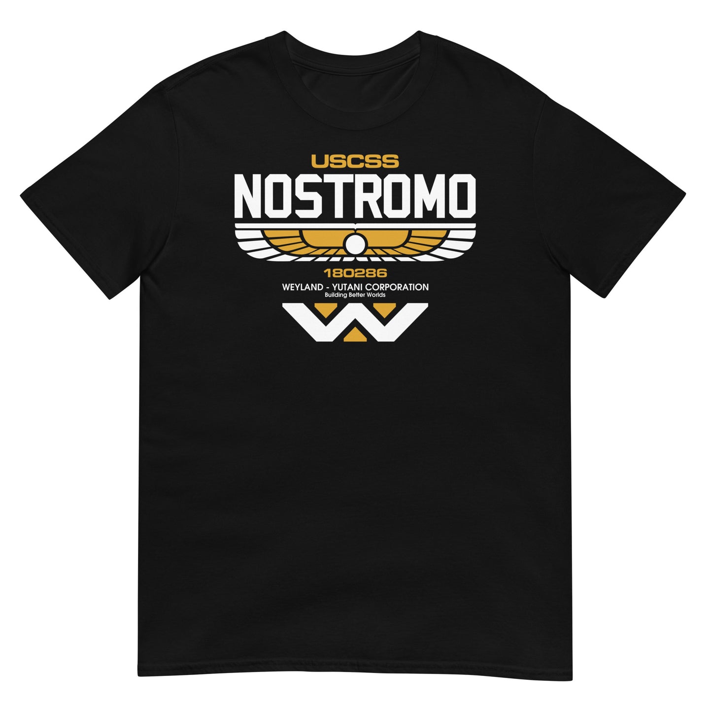 camiseta nostromo weyland alien negra