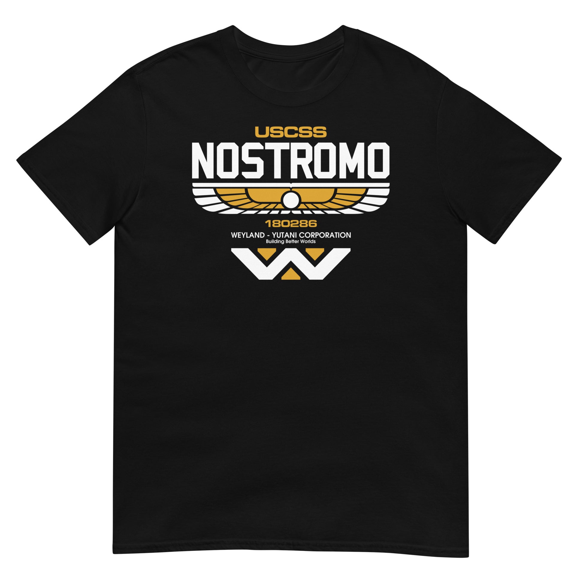camiseta nostromo weyland alien negra