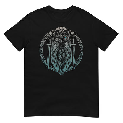 camiseta odin vikingo negra