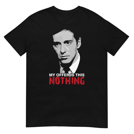 camiseta oferta nada el padrino negra