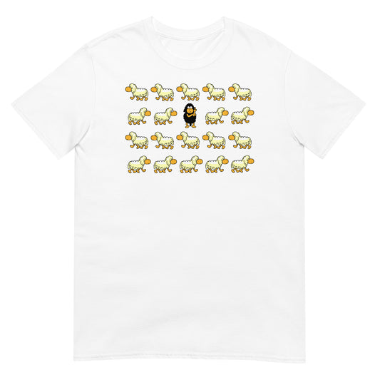 camiseta oveja negra color blanco