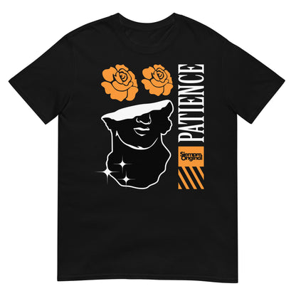 camiseta patience siempre original urban en color negro