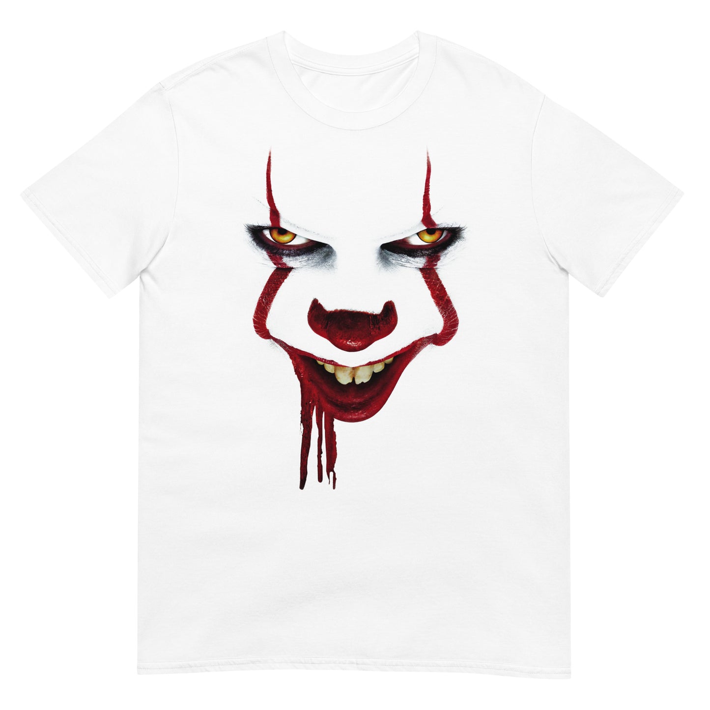 camiseta payaso pennywise it blanca
