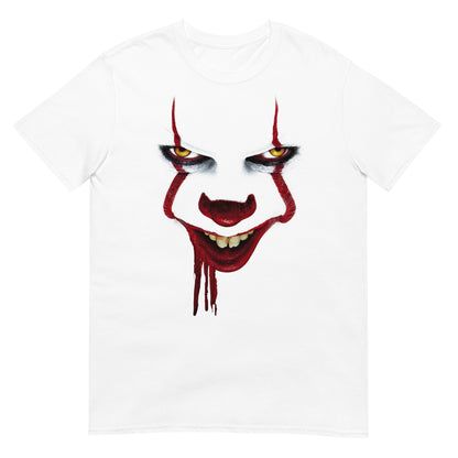 camiseta payaso pennywise it blanca