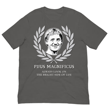 camiseta pijus magnificus la vida de brian gris