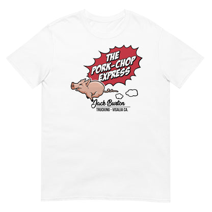 camiseta the pork chop express golpe en la pequeña china blanca