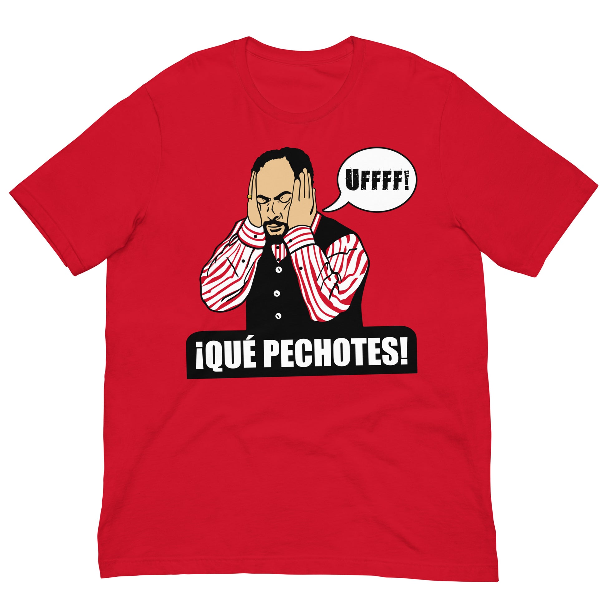 camiseta que pechotes la que se avecina roja