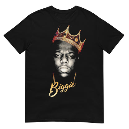 camiseta rey del hip hop biggie negra