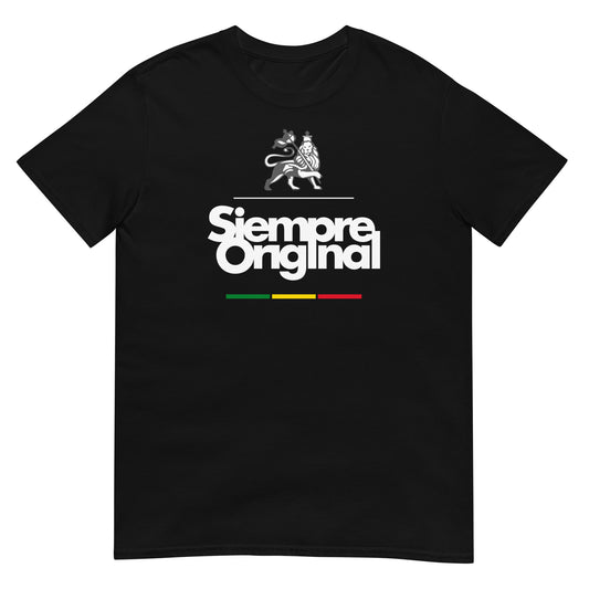 camiseta rasta leon reggae negra