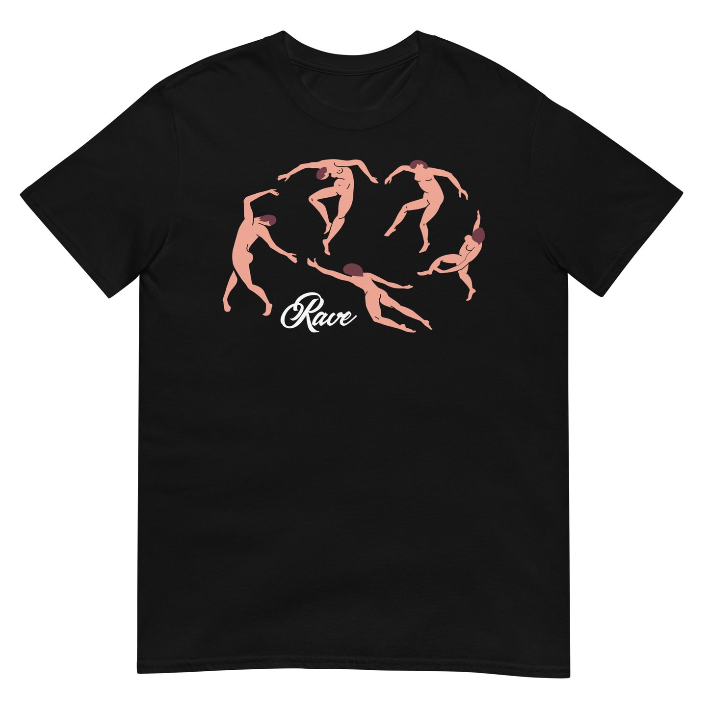 camiseta rave arte moderno danza matisse negra