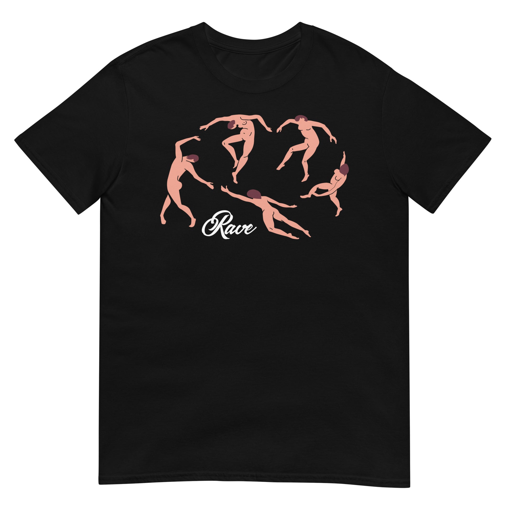 camiseta rave arte moderno danza matisse negra