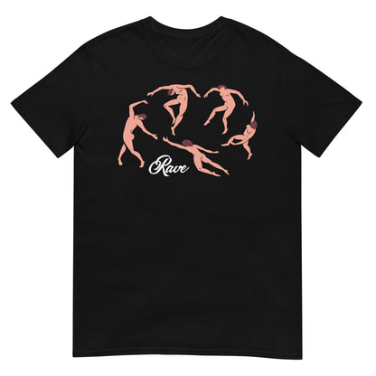 camiseta rave arte moderno danza matisse negra