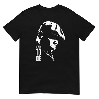 camiseta ready to die notorious big negra