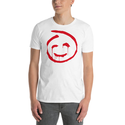 hombre con camiseta firma john el rojo el mentalista blanca