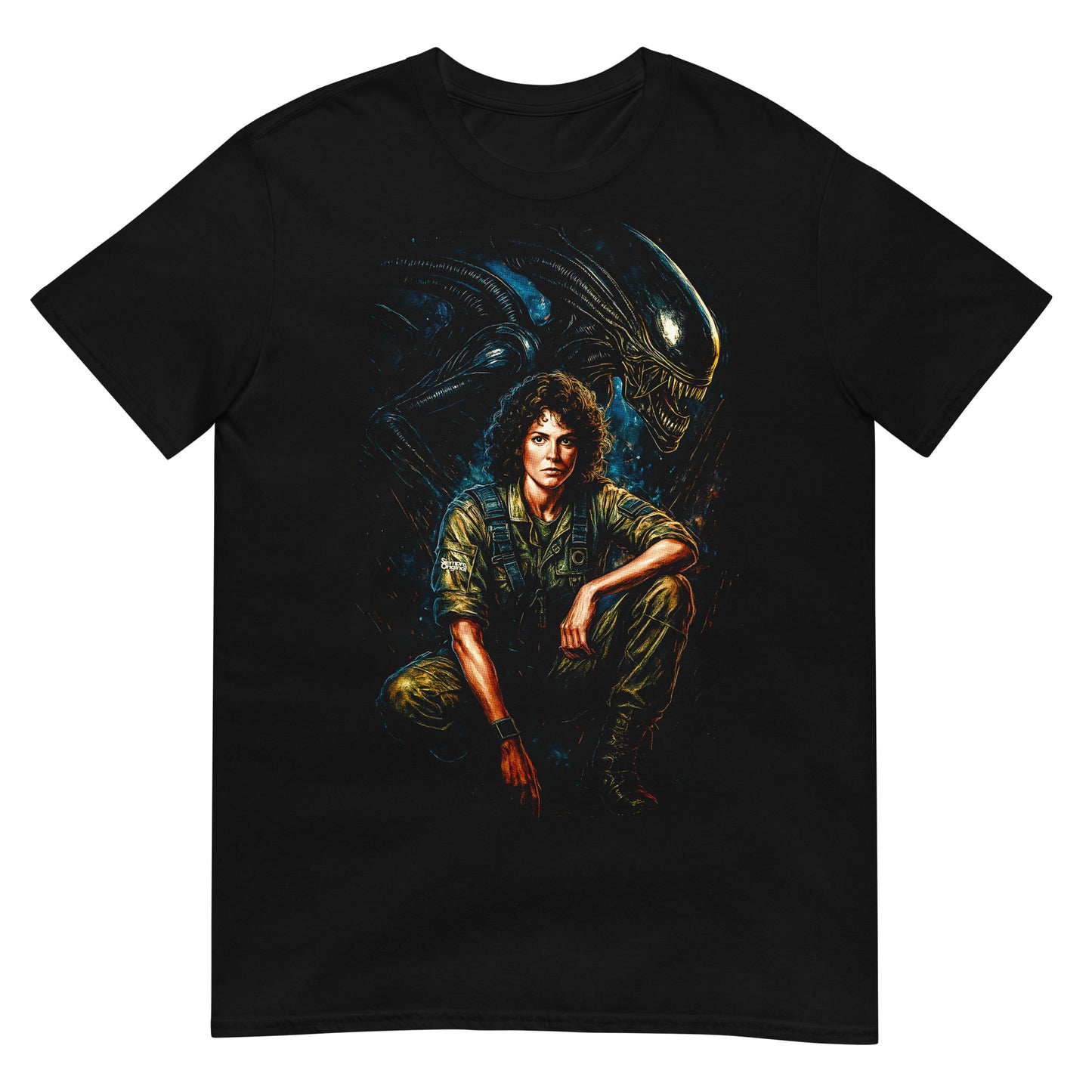camiseta ellen ripley alien negra