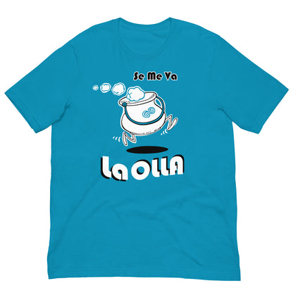 camiseta se me va la olla azul