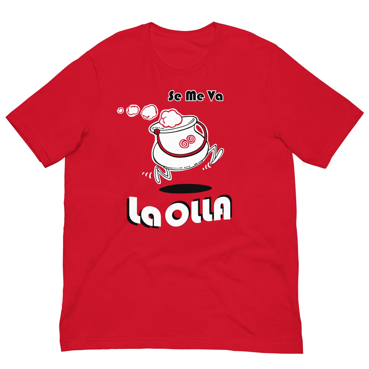 camiseta se me va la olla roja