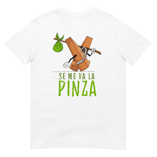 camiseta se me va la pinza blanca