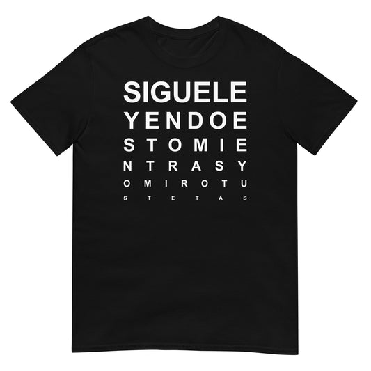 camiseta sigue leyendo humor negra